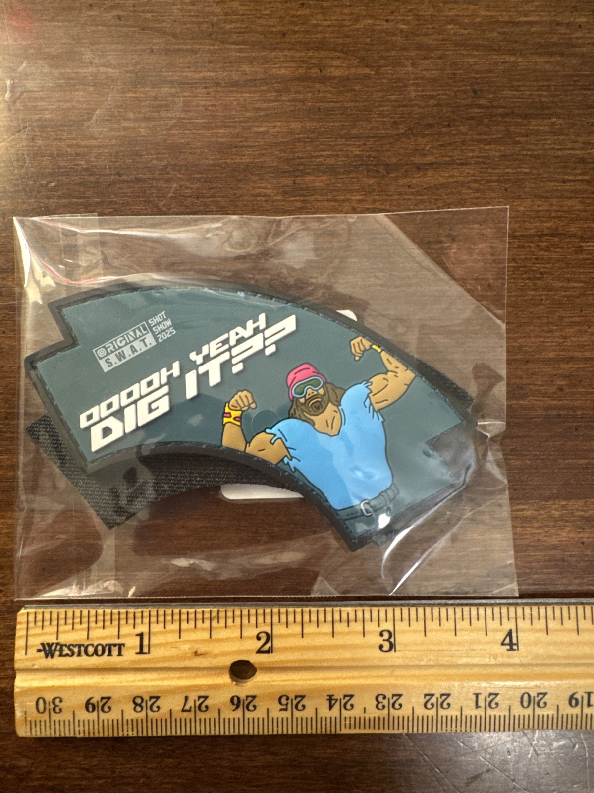 Ooooh Yeah Dig it ? Shot Show 2025 PVC Patch  Hook Loop 4 Inches New