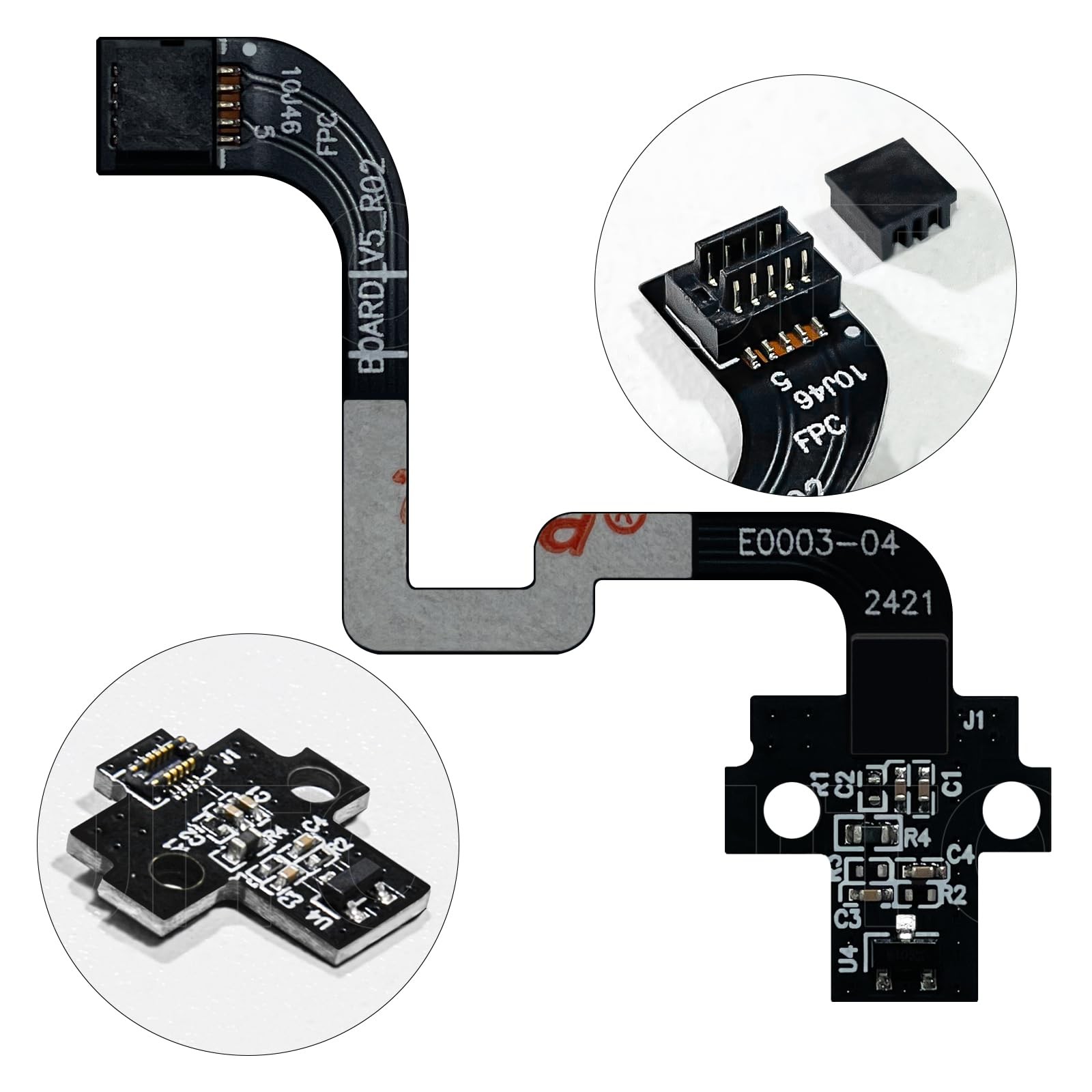 Bamboo P1S Hotend & Extruder Hall Switch Board, Filament Sensor...