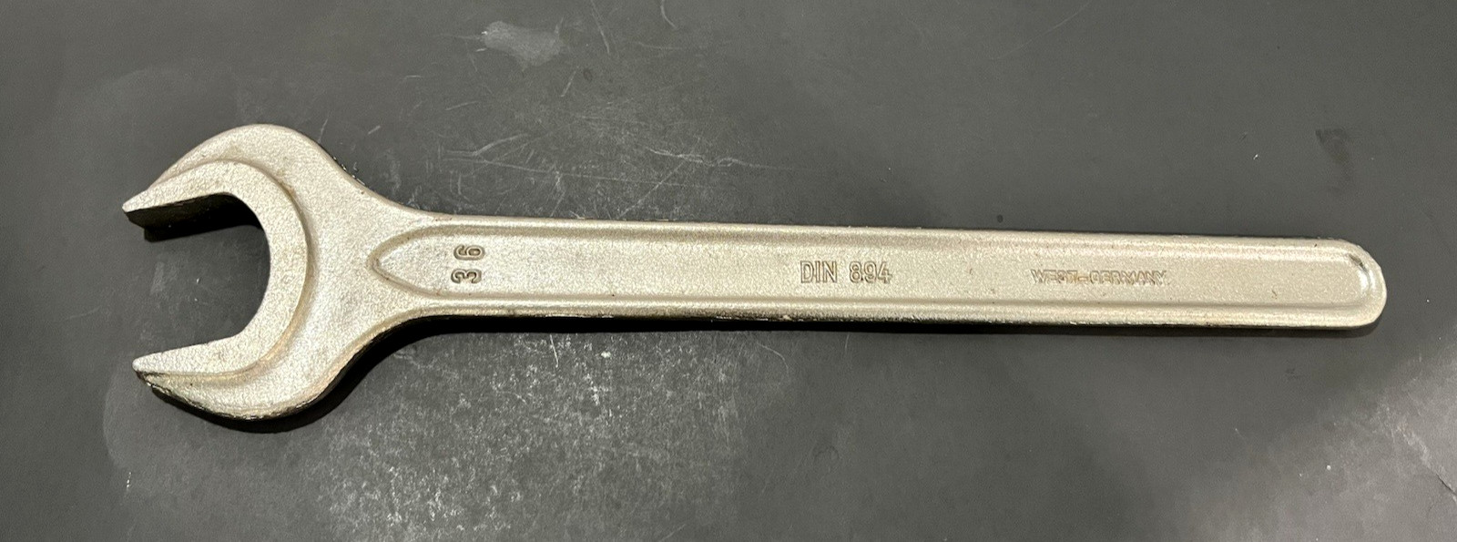 West Germany DIN 894 Single 36mm Open End Wrench Industrial Tool