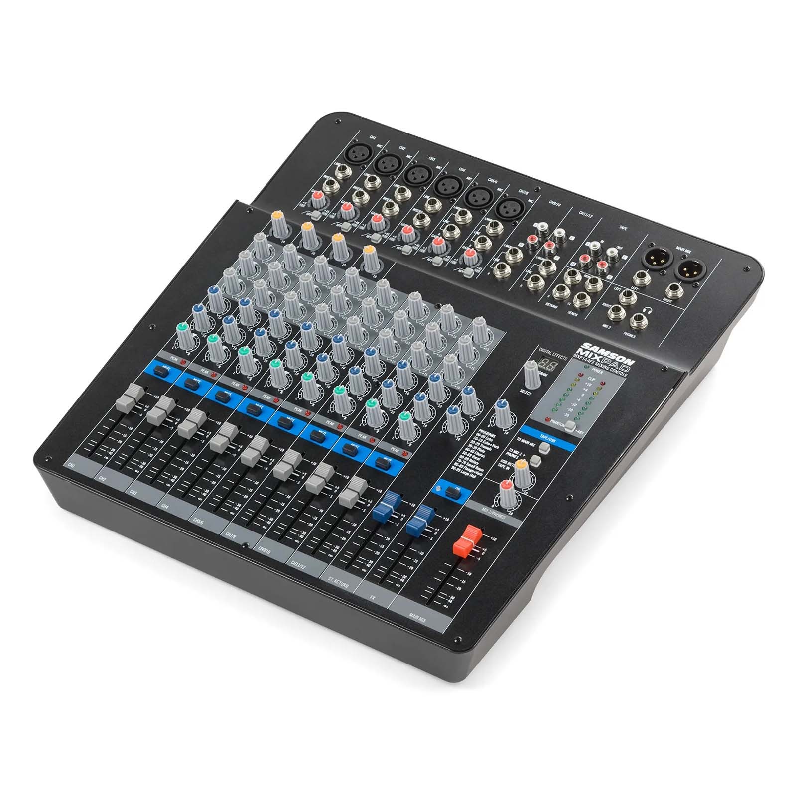 Samson MixPad MXP144FX 14-Input Analog Stereo Mixer with Effects and USB