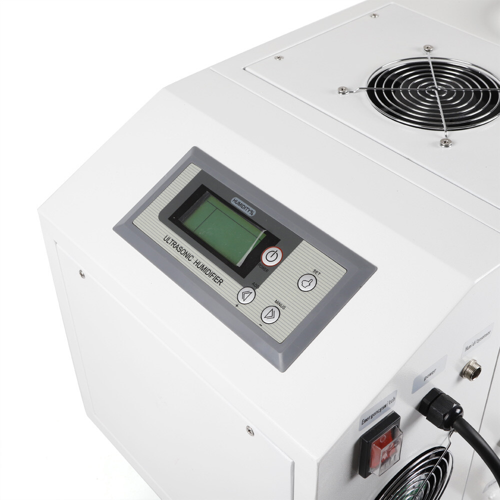 Commercial Ultrasonic Humidifier - Continuous Cool Fog Maker for Multiple Uses