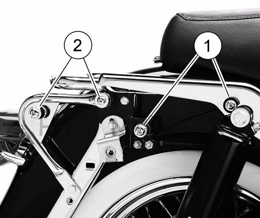 Tour Pack PAK Docking Hardware Kit For Harley Touring Models Electra Glide 97-08