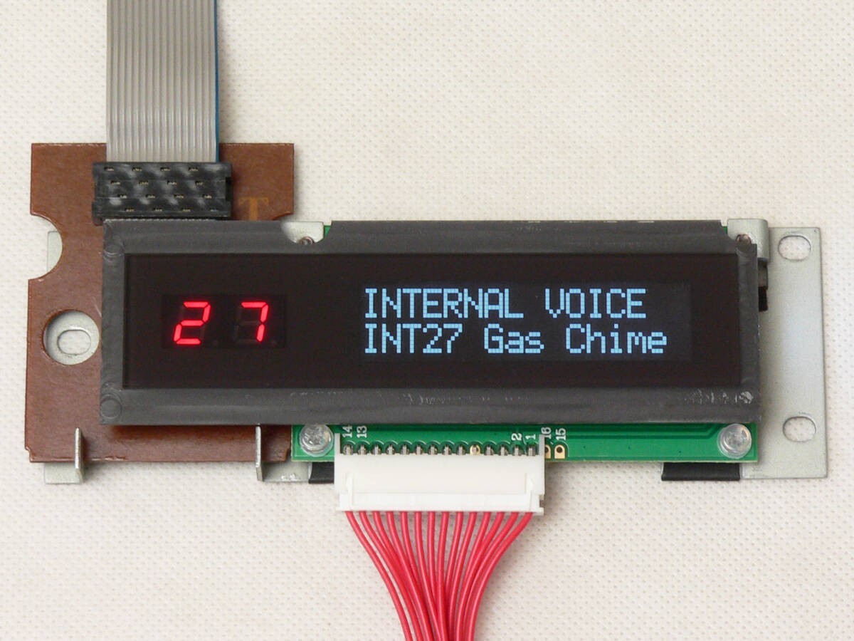 Yamaha DX7 Black LED Backlight LCD Display Replacement Module w Manual New