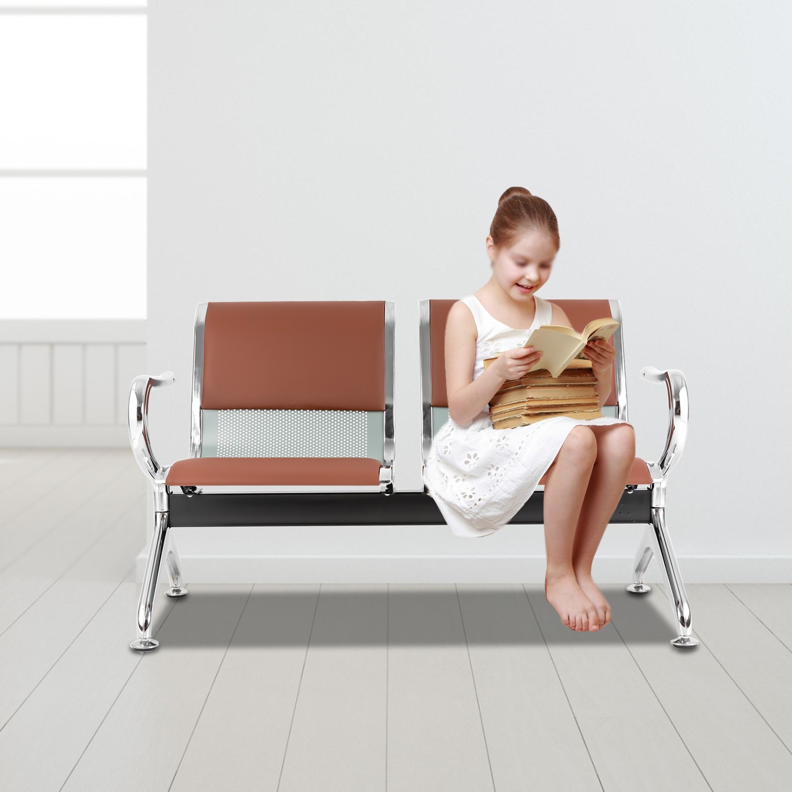 Seat Airport Waiting Room Chair Reception Room Guest Bench Office Waiting Room