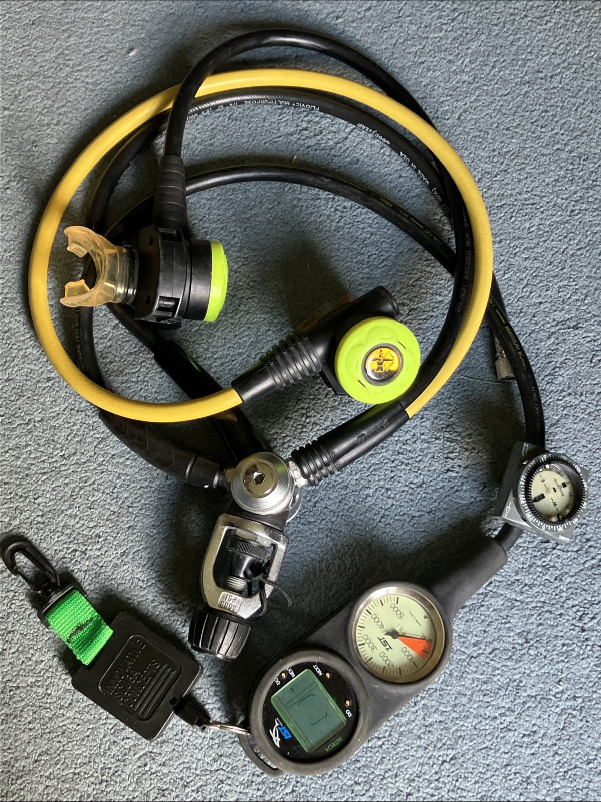 NEMROD Full Octopus Scuba Diving Regulator W/Gauges, IST Nitrox Computer