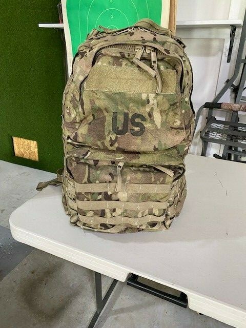 OCP Medium Molle II Rucksack, Frame, Shoulder Straps, Kidney Belt Complete Sets