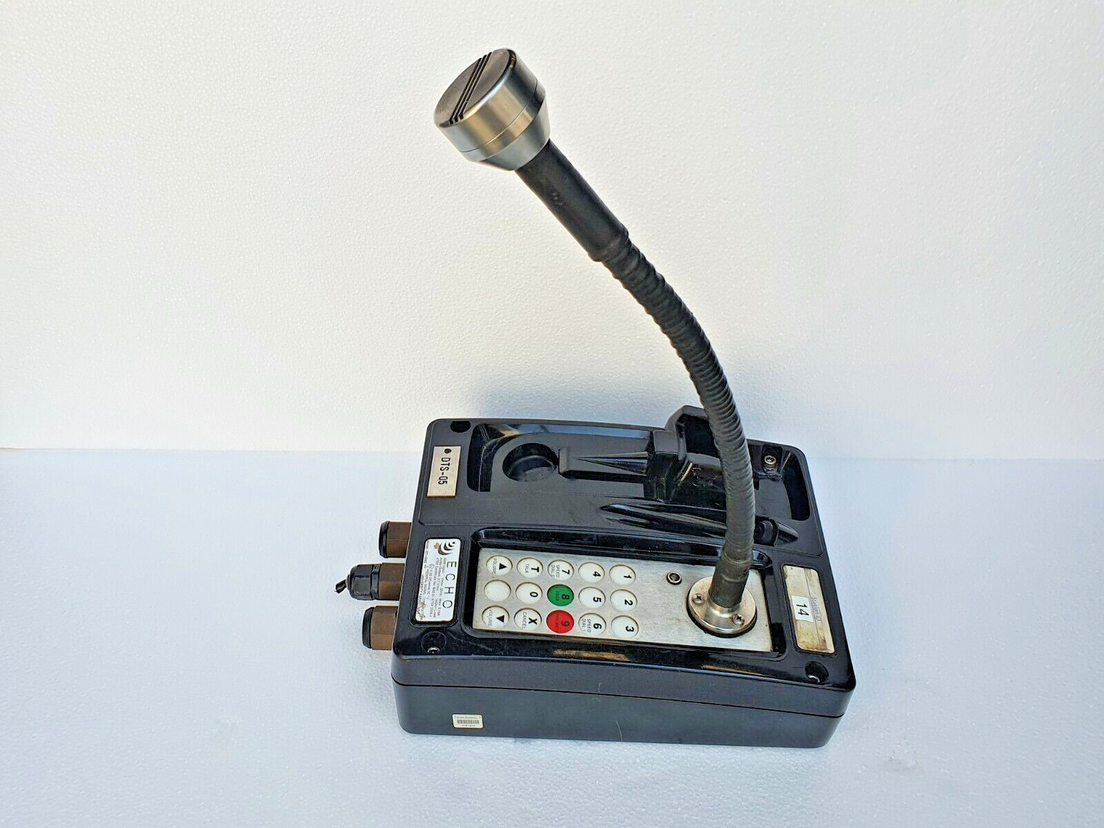 ECHO EZ1-GM2 Digital Intercom Station With Gooseneck Microphone Zone-1 ATEX