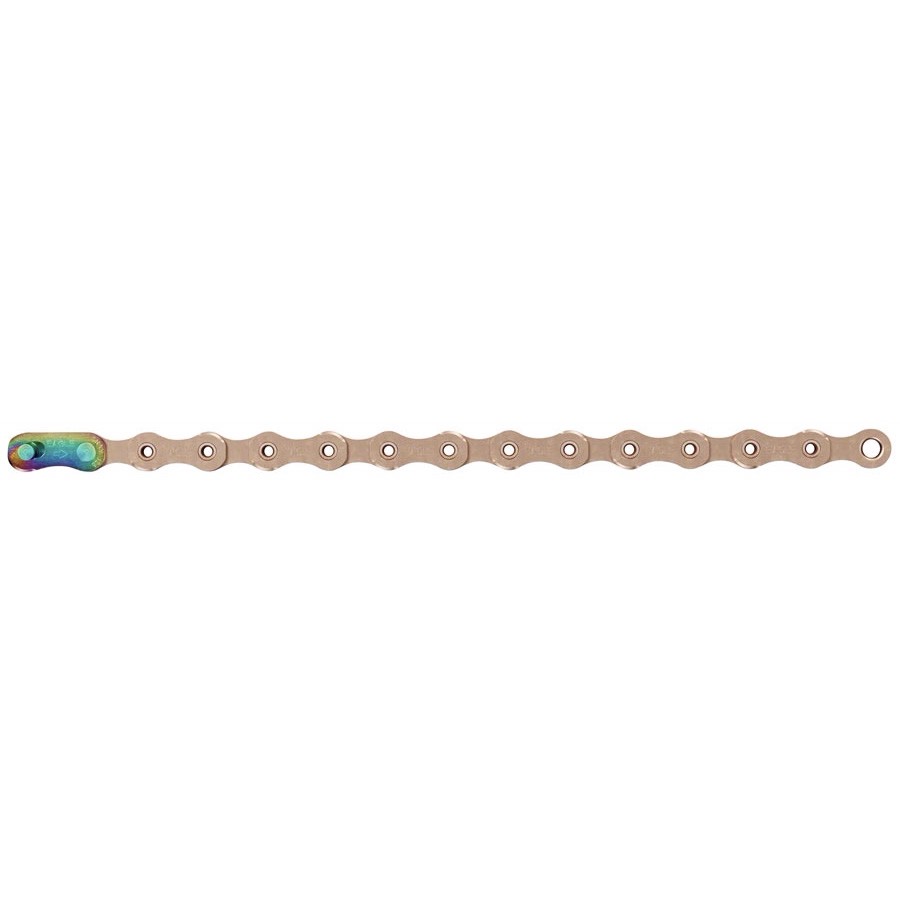 SRAM XX1 Eagle 12-Speed Titanium Coated Copper Chain with Flowlink Tech &