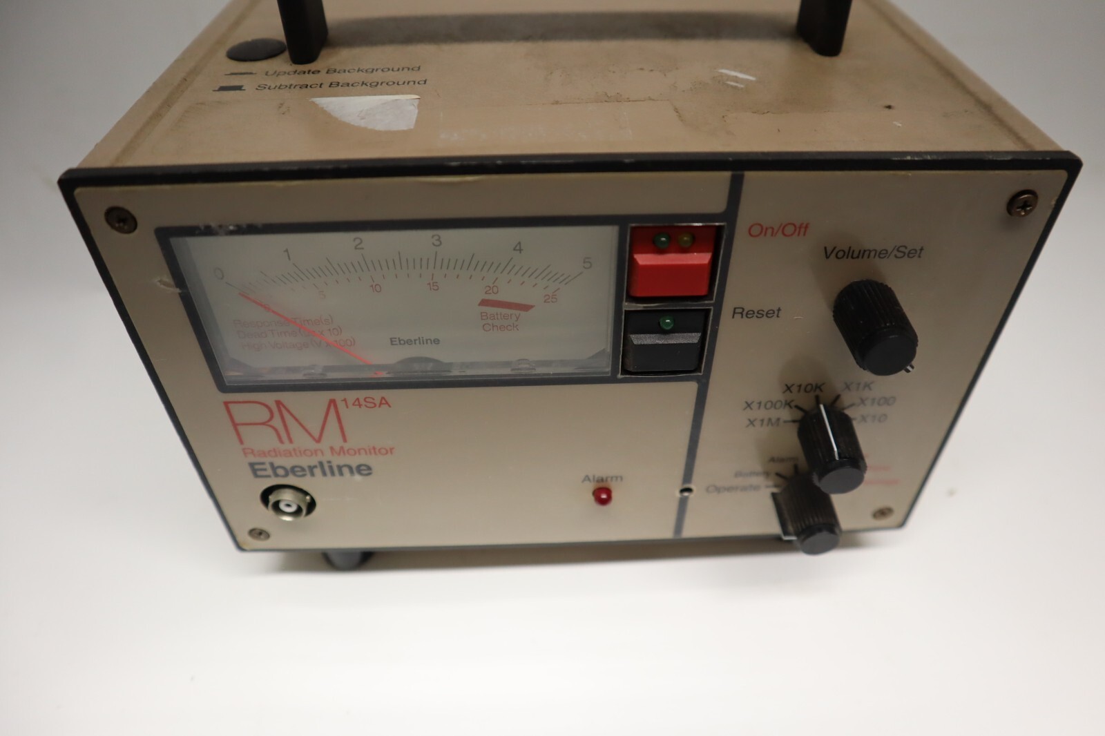 Eberline RM-14SA Count Rate Meter W/ Cord