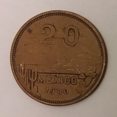 Mexican 20 Centavos Kennedy Half Dollar Magic Trick Coin Fantasy Token 28mm