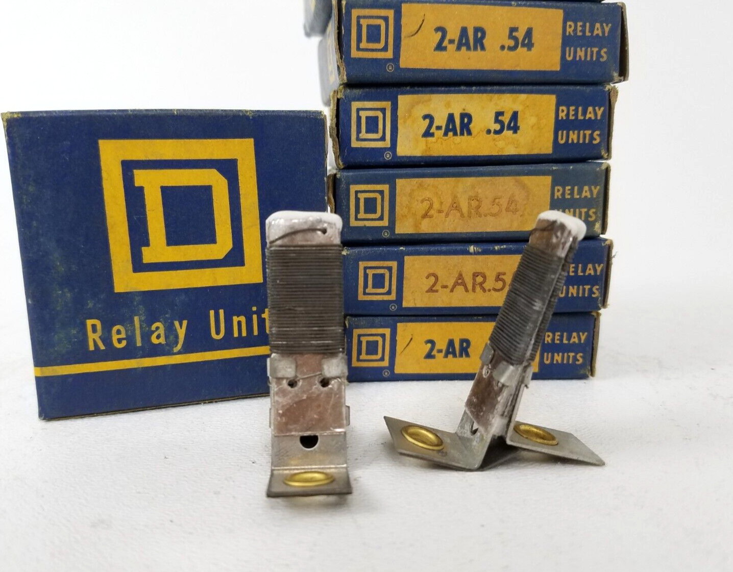 AR.54 SQUARE D AR54 Overload Relay Thermal Unit Lot of (Two boxes of 2)