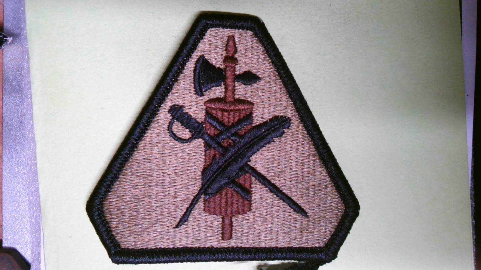 MILITARY PATCH HOOK & LOOP OCP MULTICAM US ARMY RESERVE LEGAL COMMAND