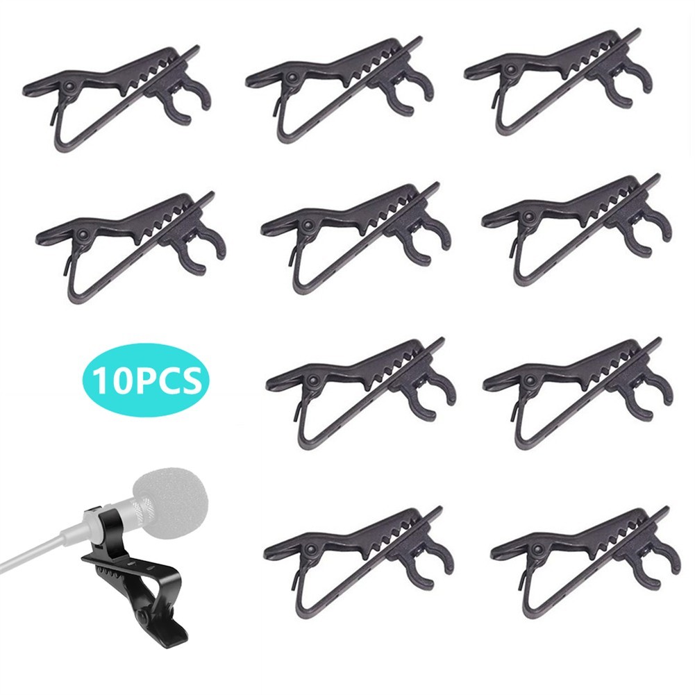 Lapel Microphone Holder Lapel Tie Clip Professional Use Practical Secure Hold