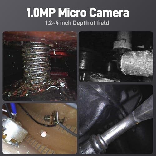 50FT USB-C Borescope Inspection Camera, Waterproof Endoscope for iPhone & Androi