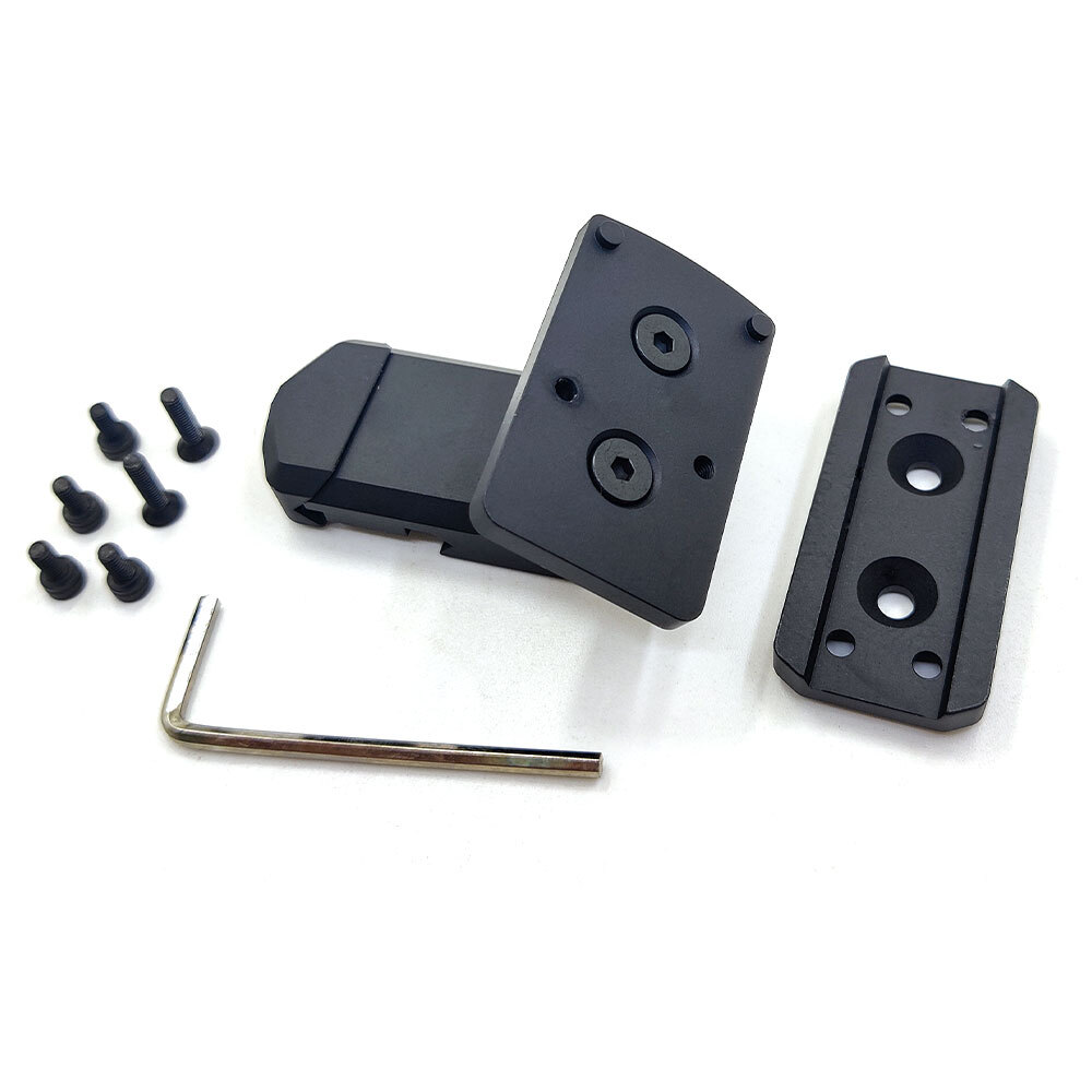 Tactical Offset Optic Mount RM45 Offset Mount Base For RMR Red Dot Sight Hunting