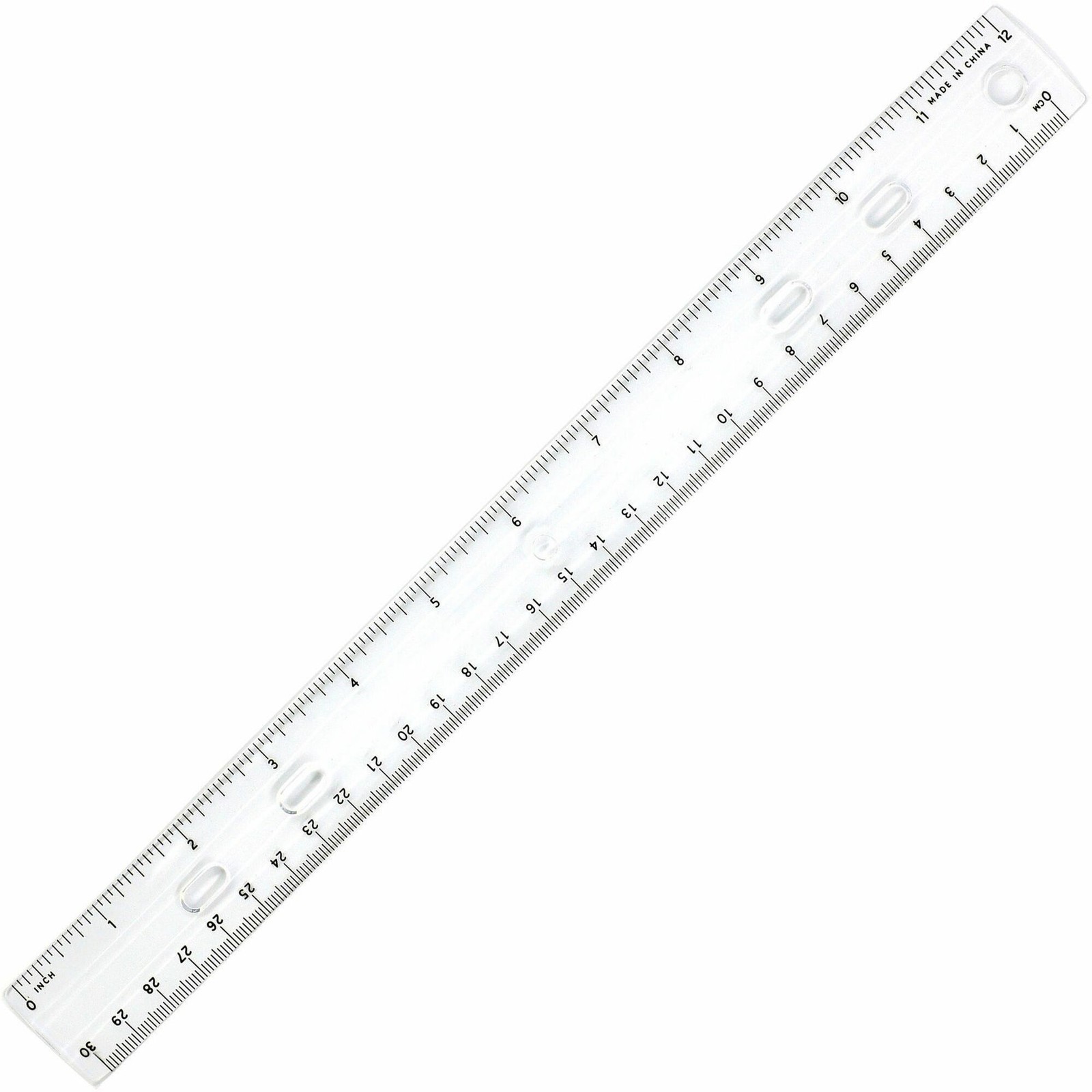 Sparco SPR01488 Ruler 12" Length 1.33" Width Plastic Clear