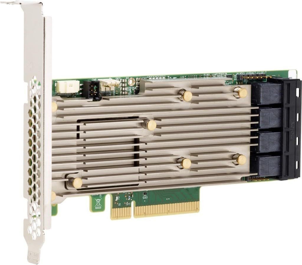 Broadcom LSI Megaraid 9460-16i SAS/SATA/NVMe Tri-Mode RAID Card 12Gbps 4GB Cache