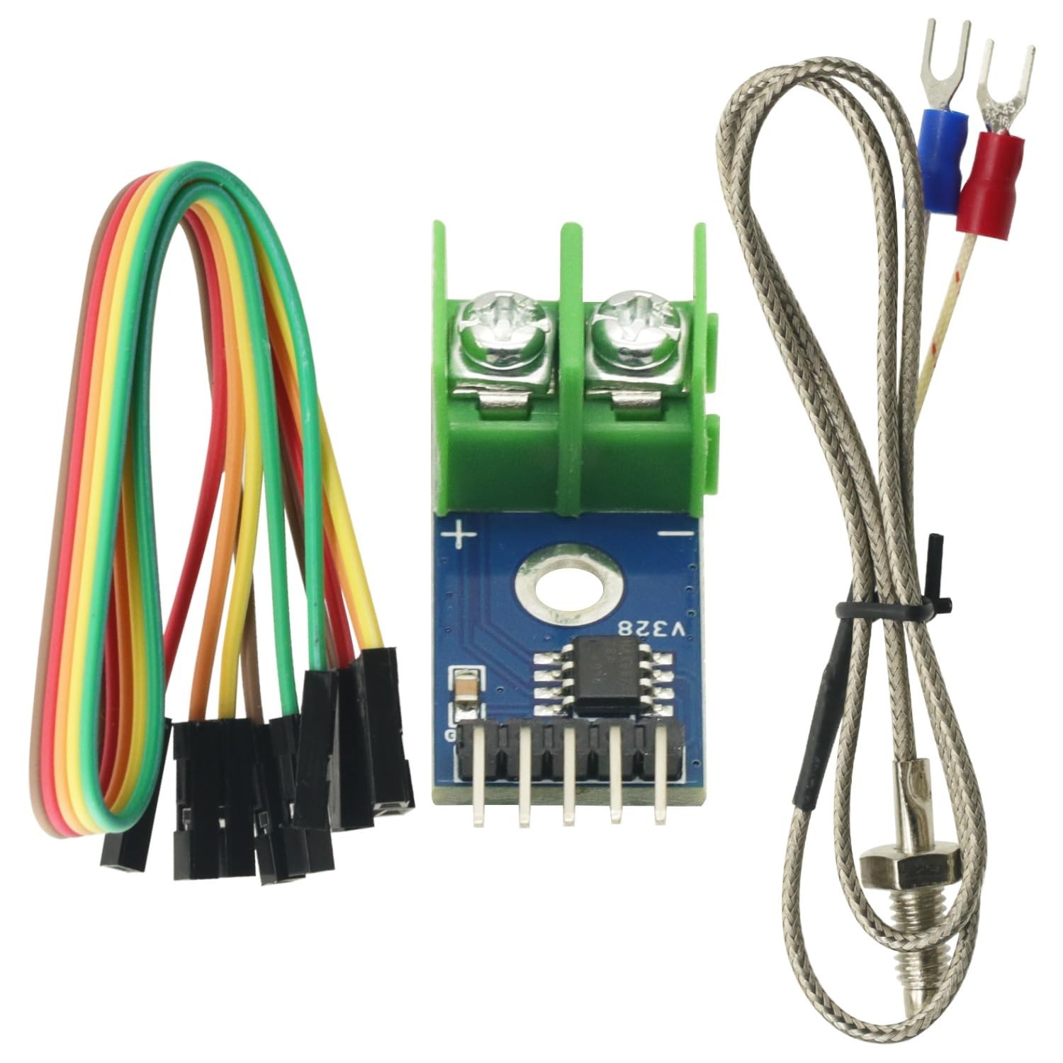 MAX6675 Module + K Type Thermocouple Thermocouple Sensor Temperature Degrees...