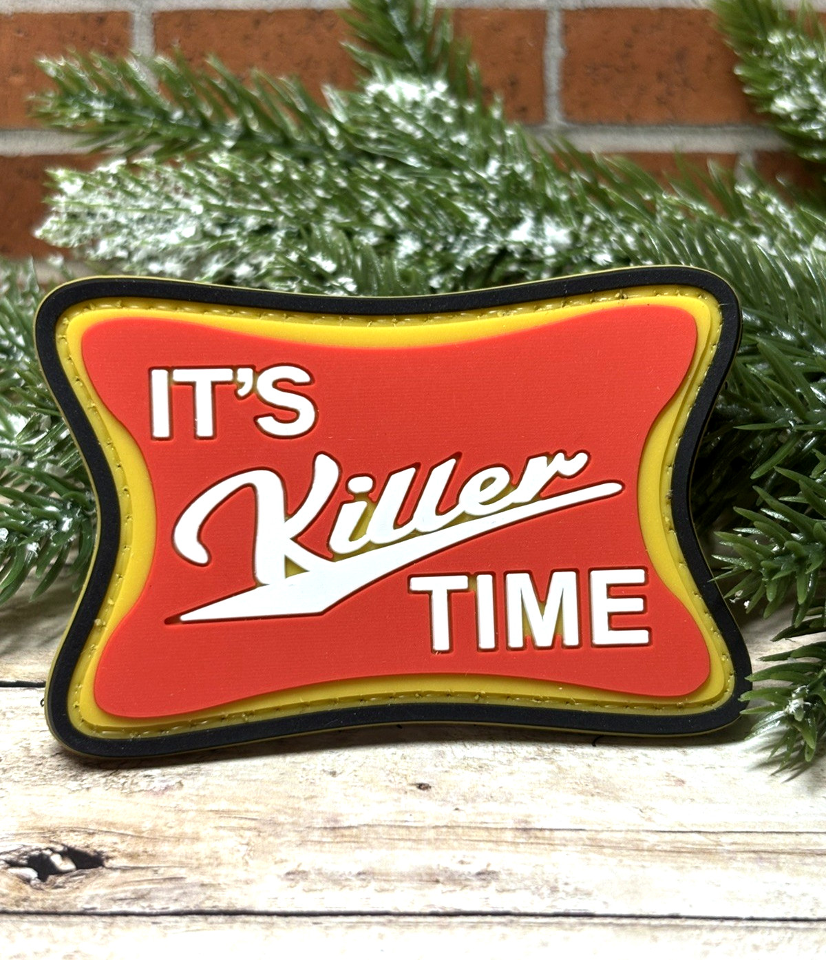 PVC Tactical Patch - It's Killer Time Patch - Morale Assault Rifle Gun Patch