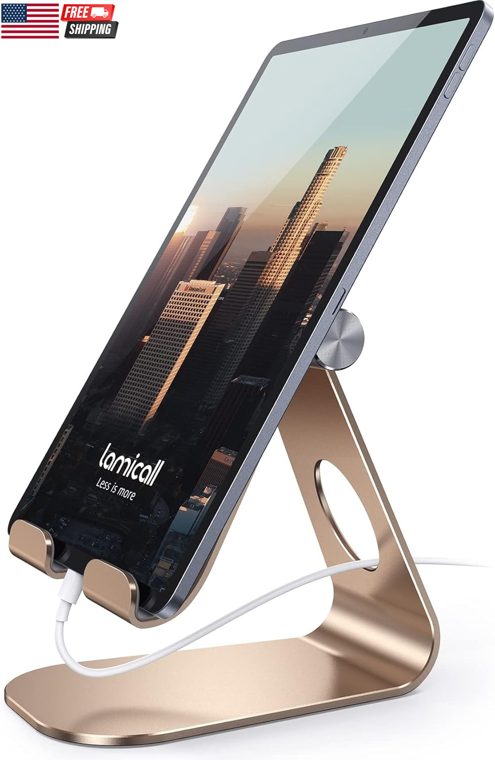 Tablet Stand, Adjustable Tablet Holder - Desktop Stand Dock Holder Gifts Compati