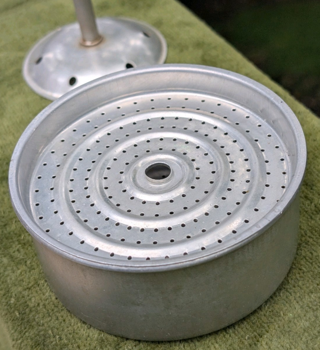 VINTAGE CRAFTMASTER PRODUCTS ALUMINUM COFFEE PERCOLATOR COMPLETE KITCHEN PROP