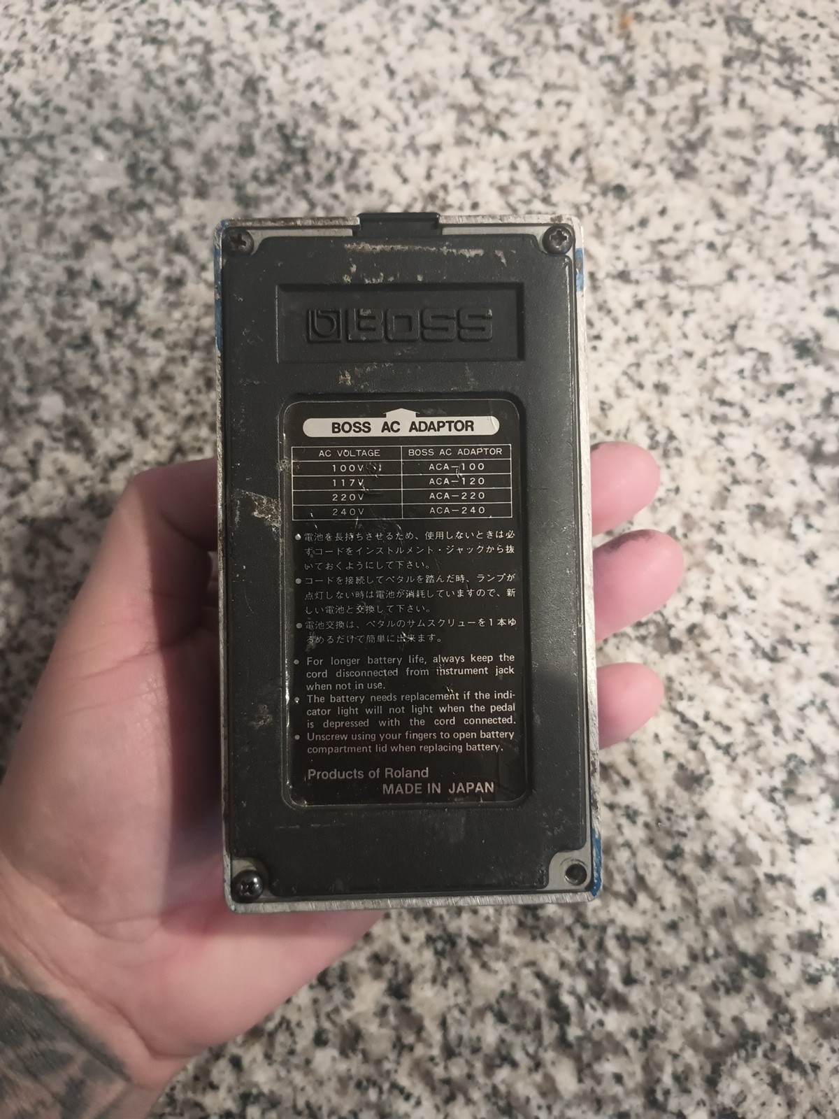 Boss Compression Sustainer CS2