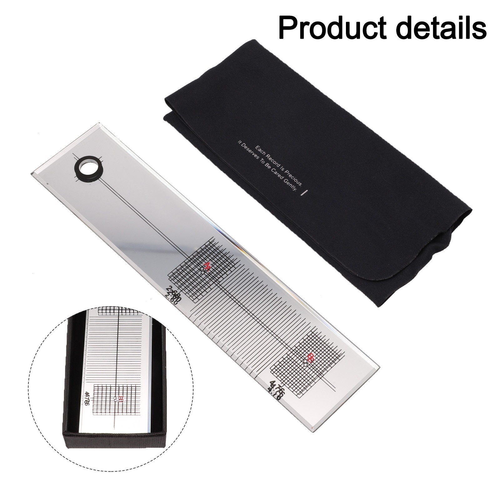 Ergonomic Cartridge Stylus Alignment Tool for Comfortable and Precise Setup