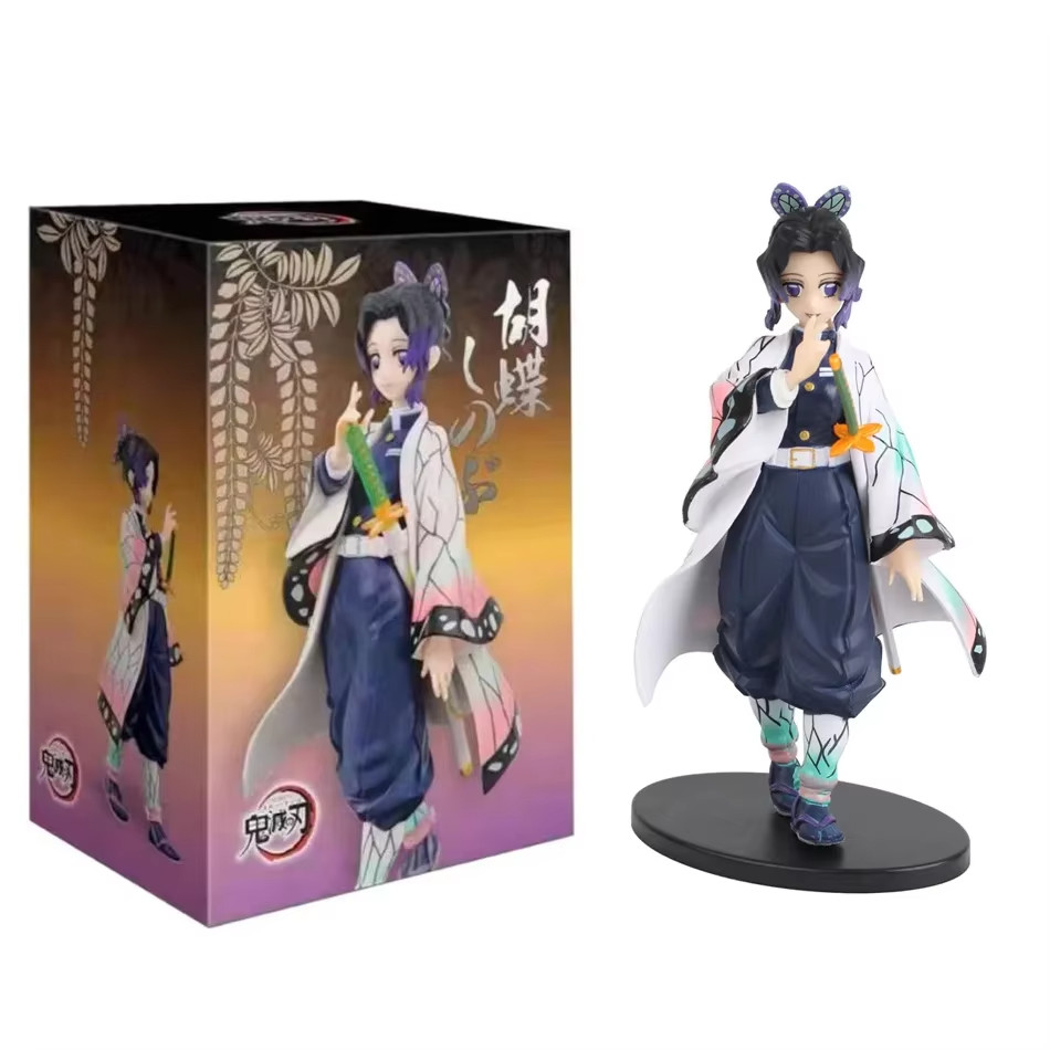 Demon Slayer Kimetsu no Yaiba Toy Shinobu Kocho 5.5" Action Figure Toy With Box