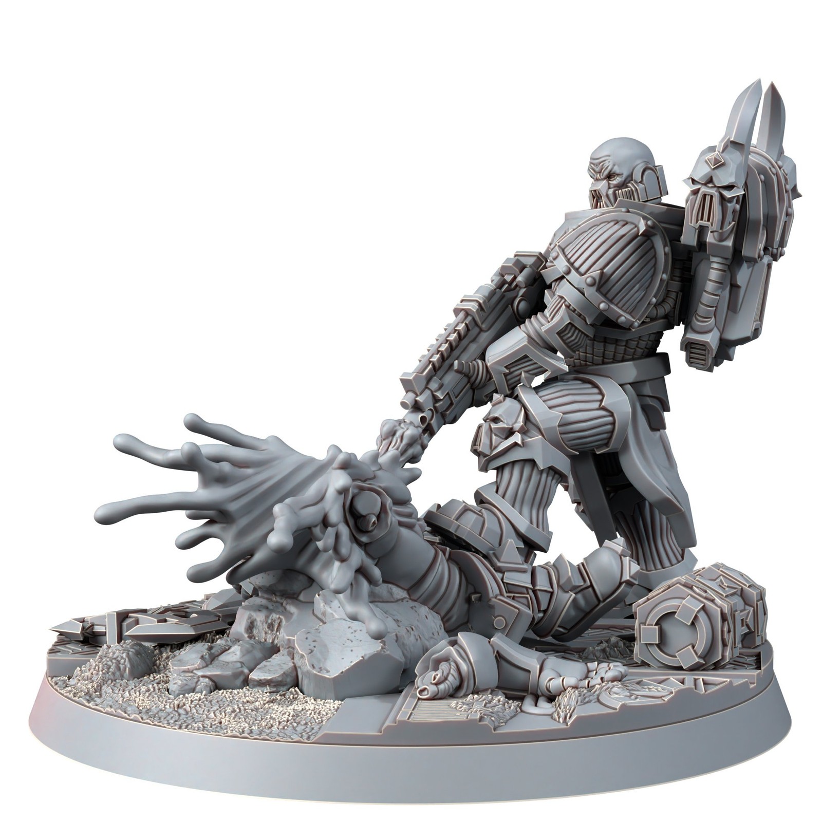 CHAOS VOID BLESSED STARLOCK DIORAMA