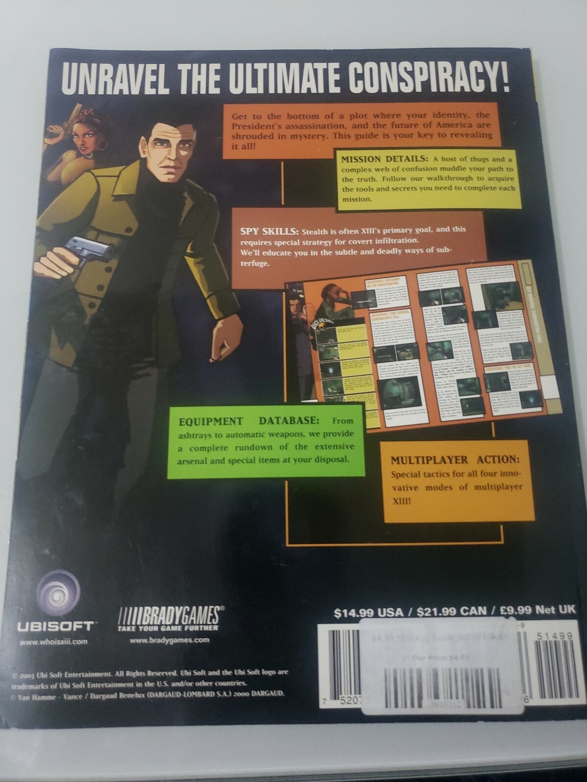 BradyGames - XIII Thirteen Official Strategy Guide