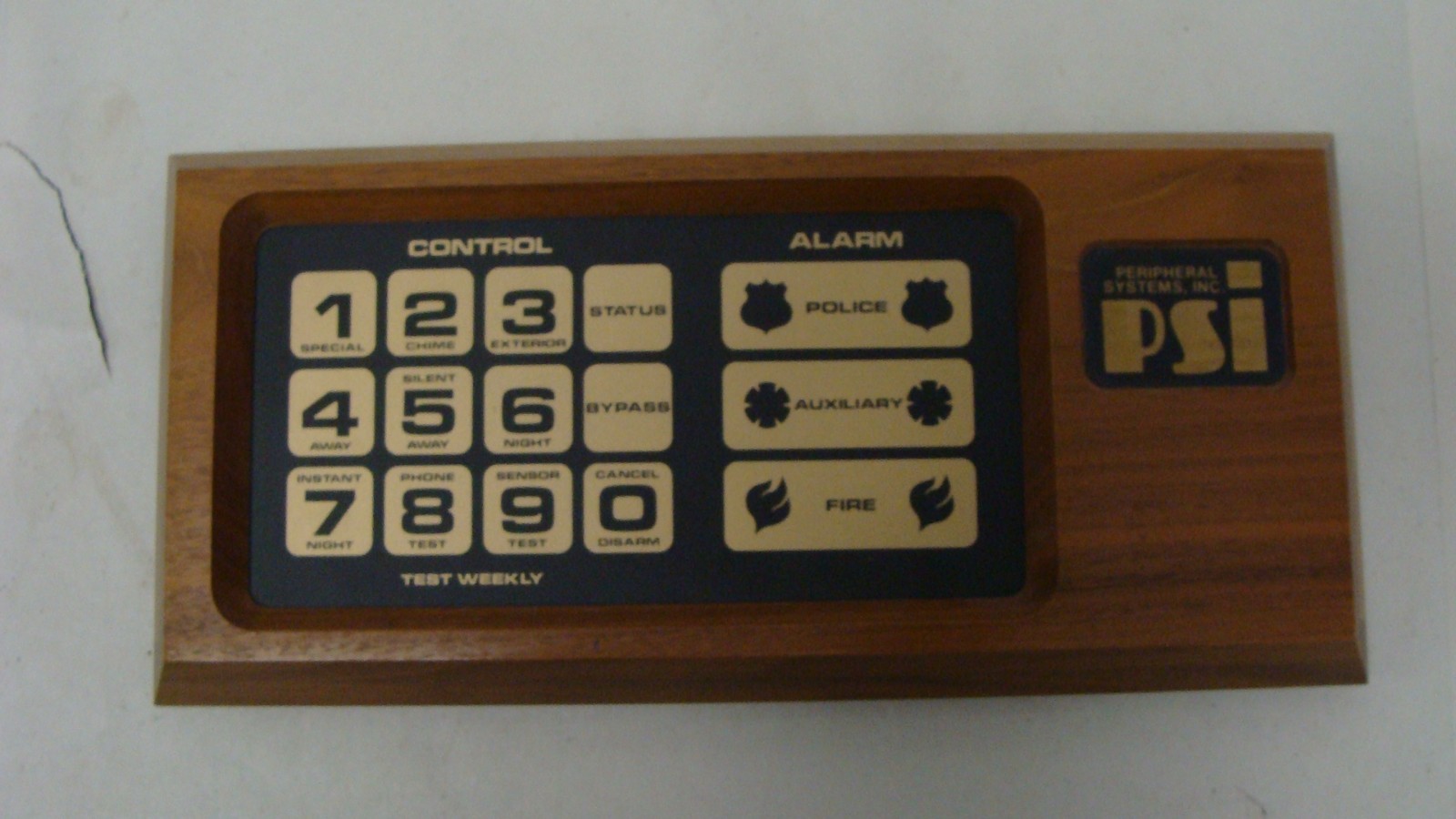 ITI  WALL MOUNT WIRELESS WOODGRAIN KEYPAD SXIV SX4 340MHZ NOS NEW 60-025-340