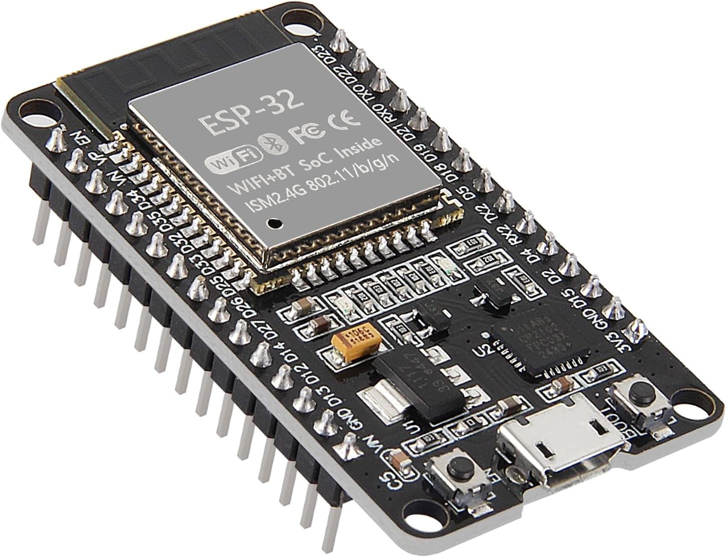 ESP-32S 2.4GHz Dual-Mode WiFi + Bluetooth