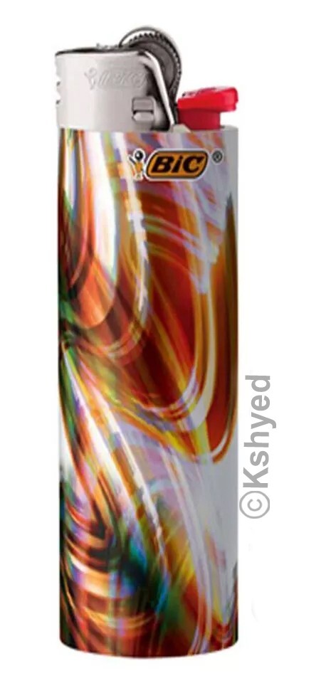 BIC Special Edition Night Out Series Cigarette Lighters Assorted Design (7 Pack)