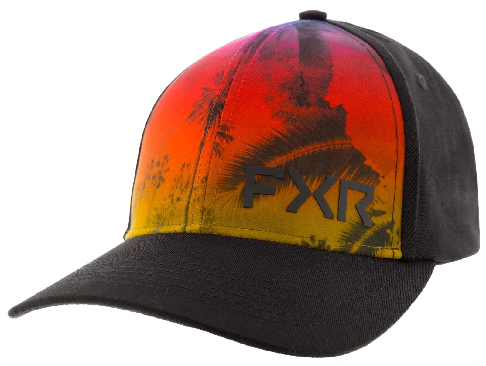 FXR Evo 23 Flexfit Hat Tropical/Black
