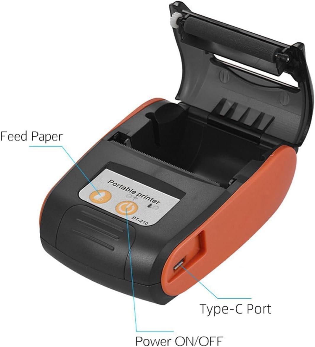 Sunydog Portable Thermal Printer Handheld 58mm Receipt Printer