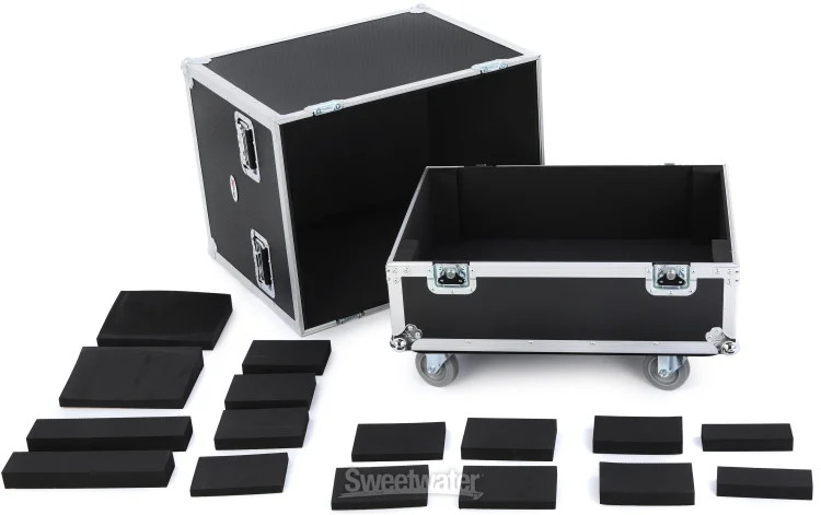 ProX Universal Line Array Speaker Flight Case for 2 Speakers - 28 inches x 26