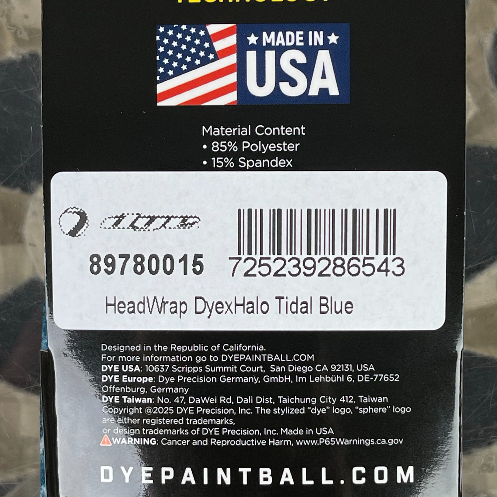 NEW Dye x Halo Head Wrap - Tidal