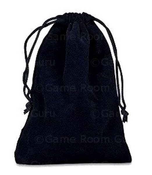 7 Piece Venom Polyhedral Dice Set w/ Black Dice Bag - RPG D&D