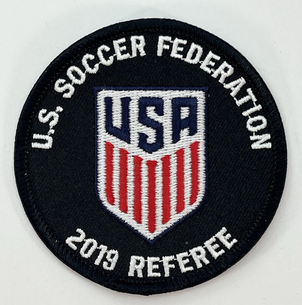 Soccer Referee Patch - 2019 US Soccer Referee Program Badge - Clean - Unused