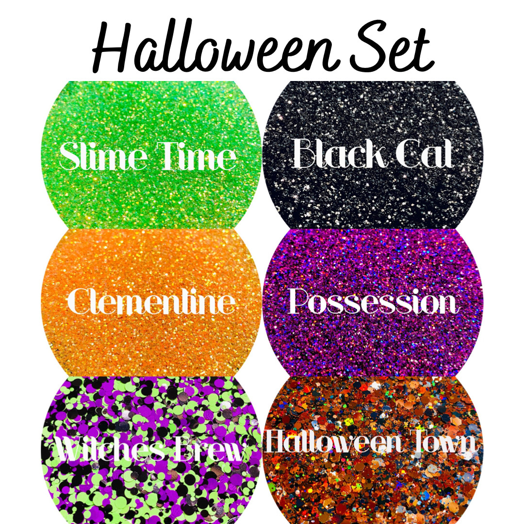 Premium Polyester Glitter Set - Halloween Set
