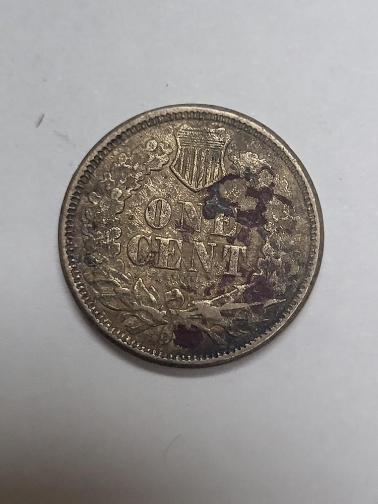 1863 Indian Head Cent Excellent Details SPOT
