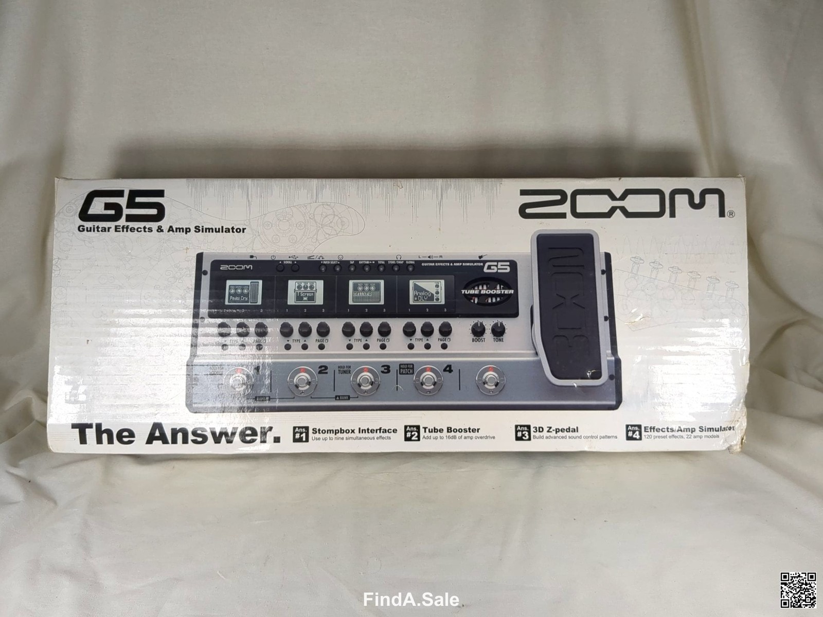 Zoom G5 Guitar Effects & Amp Simulator Pedal