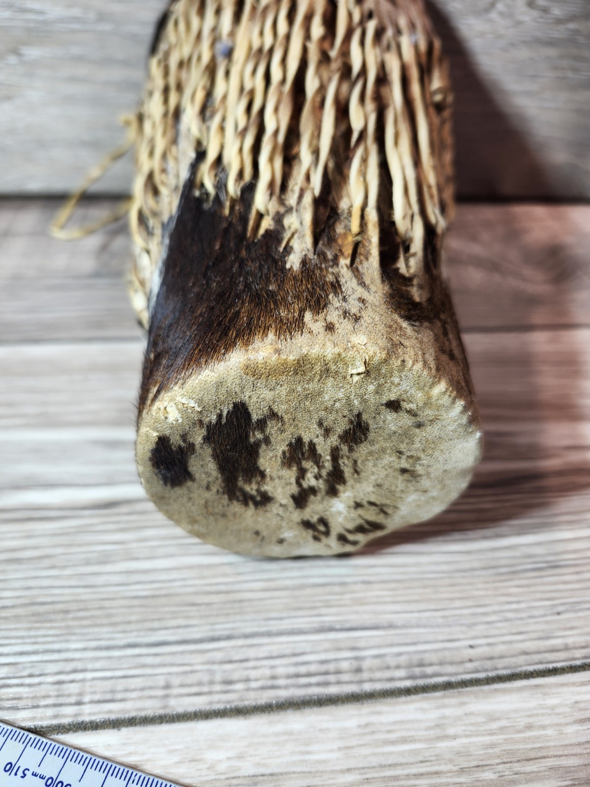 African Animal Hide Hand Drum 10”