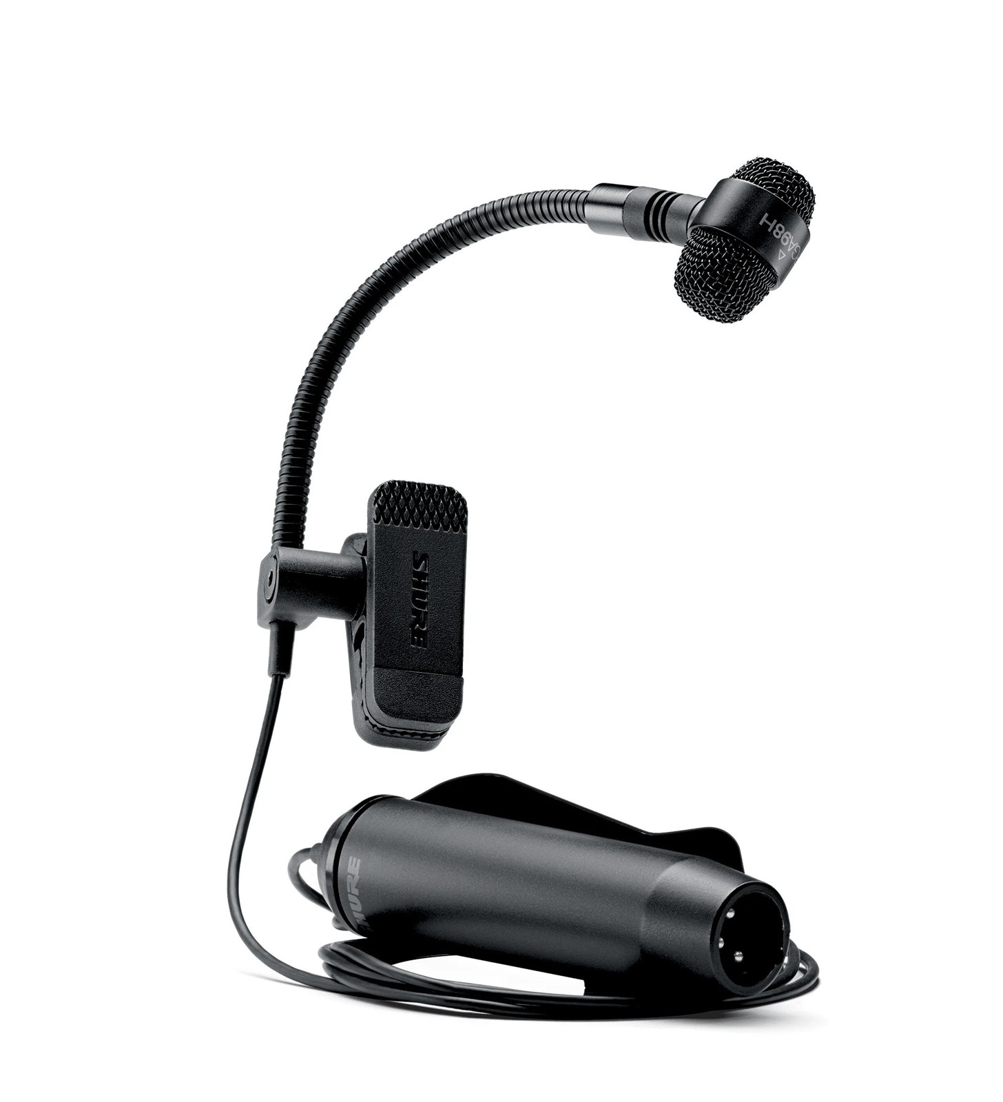 Shure PGA98H-XLR Gooseneck Cardioid Condenser Mic with XLR-XLR Cable