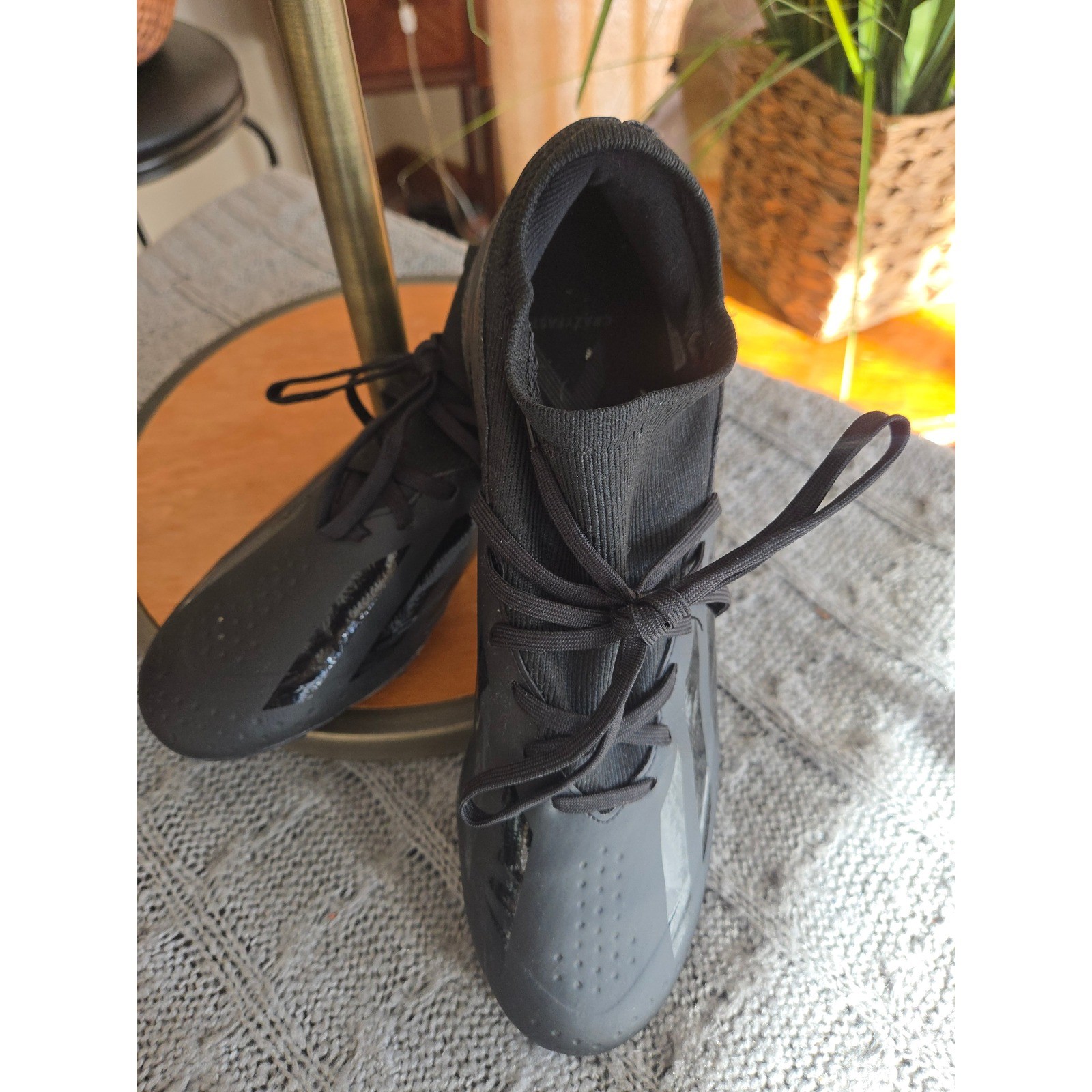 ADIDAS - Crazyfast Messi FG Soccer Cleats Black Men's Size 9