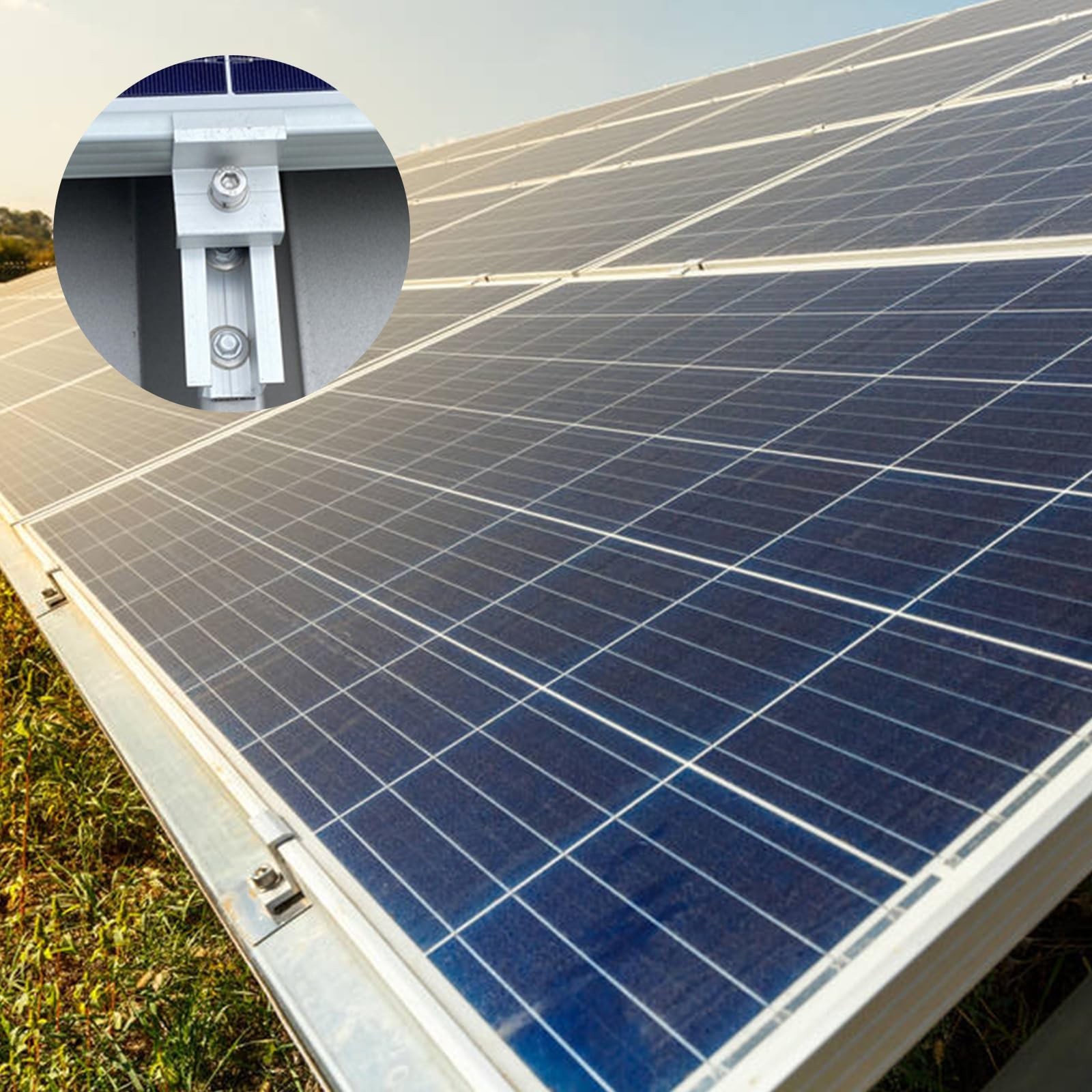 Solar Panel Mount Solar Panel mounting Brackets Z Brackets Lightweight Alumin...