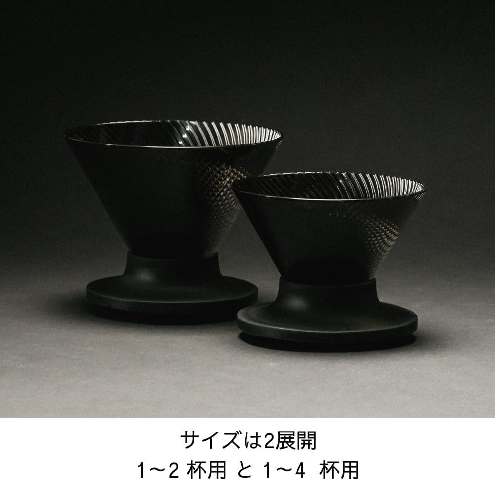 HARIO V60 NEO 02 Coffee Dripper VDN-02-B Tritan Japan 1-4 Cups New