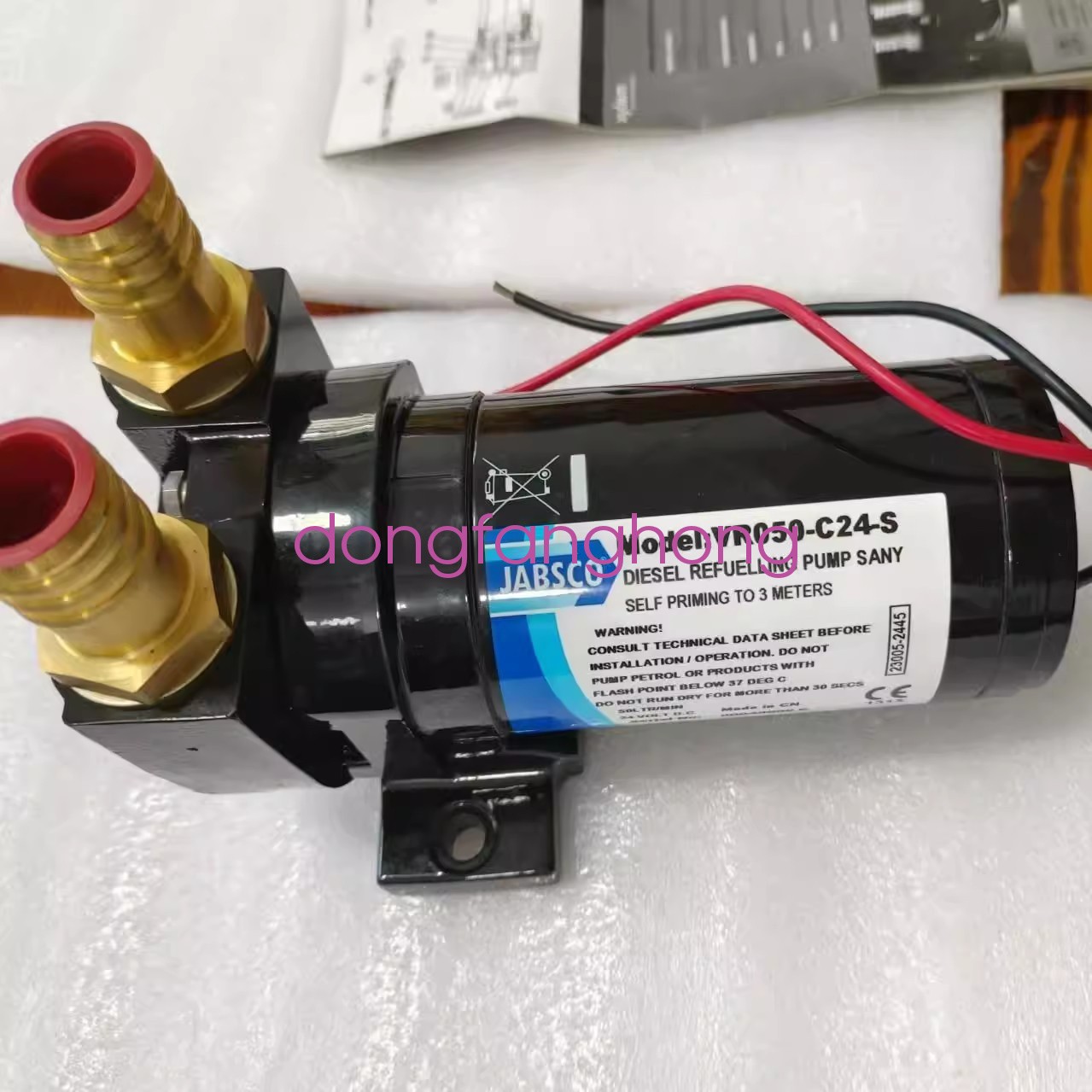 1pcs Jabsco Diesel Refuelling Pump SANY VR050-C24-S 24V  DHL or fedex or UPS