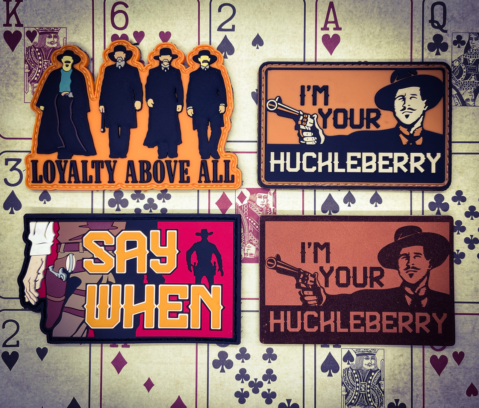 Patriot Patch Co - I'm Your Huckleberry - Doc Holliday Patch
