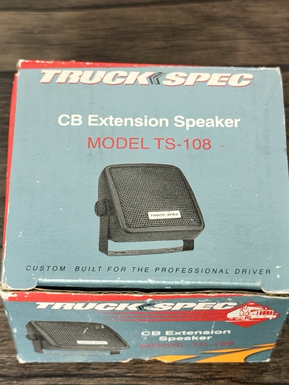 Vintage Truck Spec TS-108 CB Extension Speaker NOS In Box CB Radio Trucker New